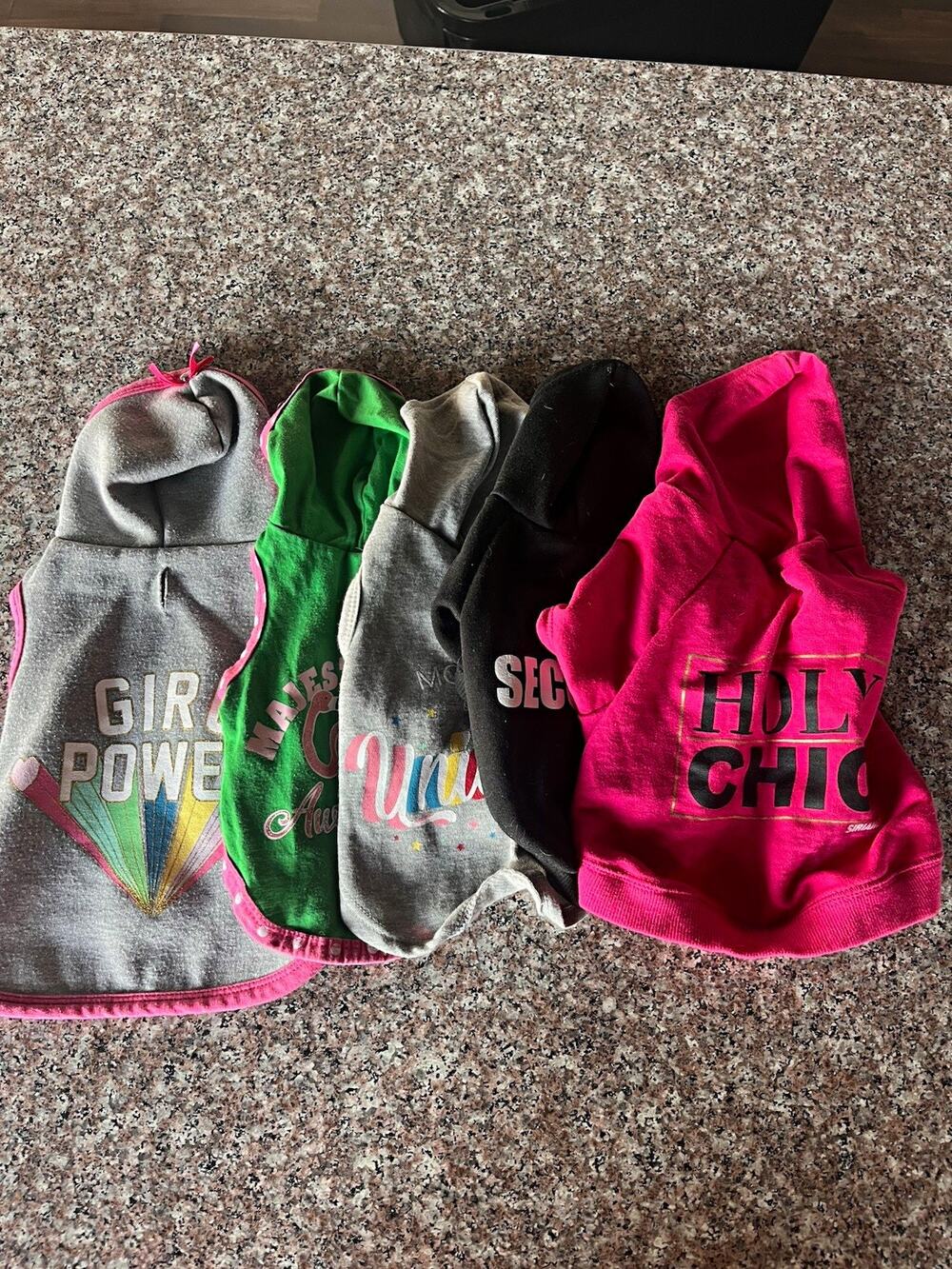 Christian Siriano New York Dog Clothes Lot Size S Small 5 Pc Girl Power Pink